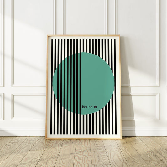 Bauhaus Movement 1919-1933 Exhibition Poster