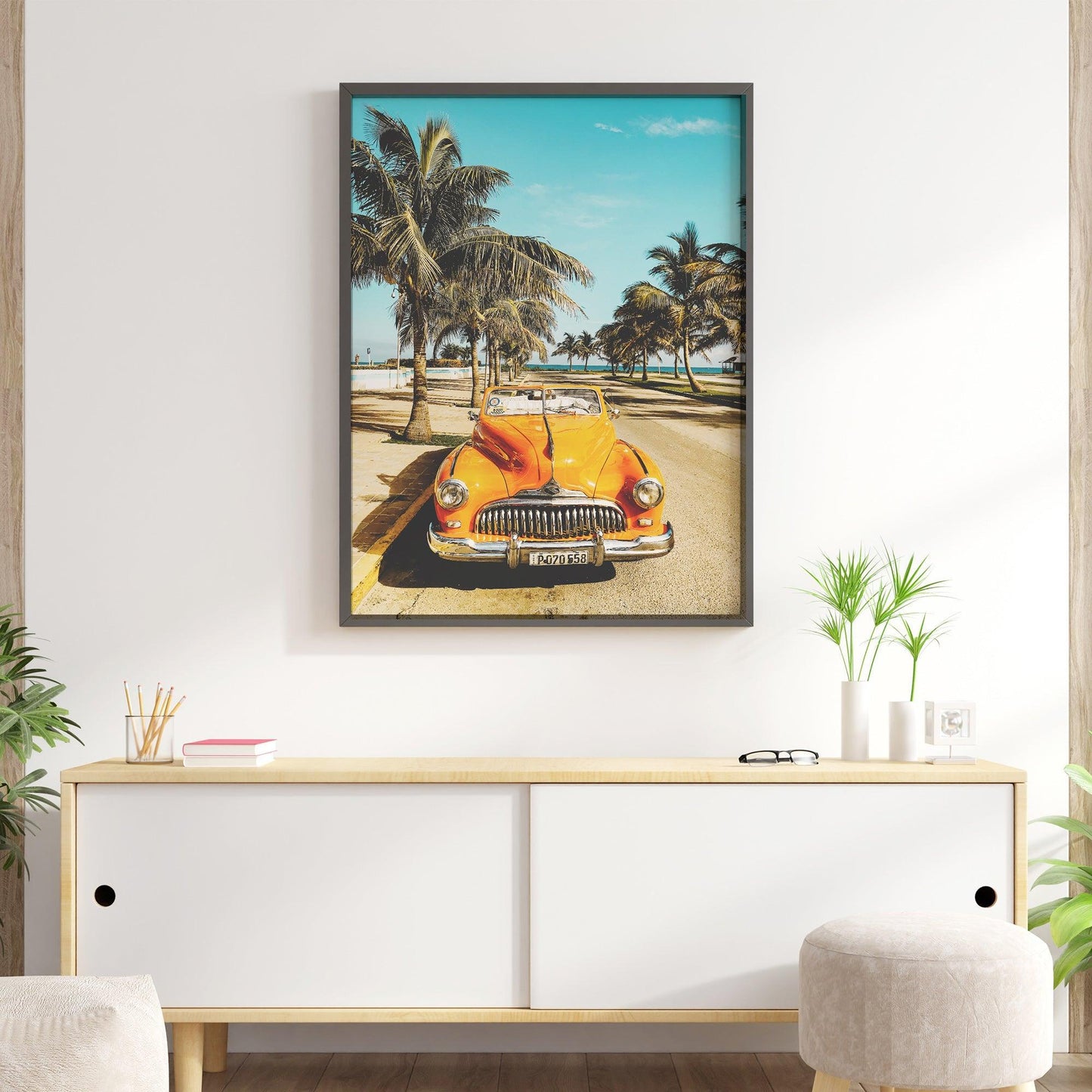 Classic car in Havana Cuba Poster