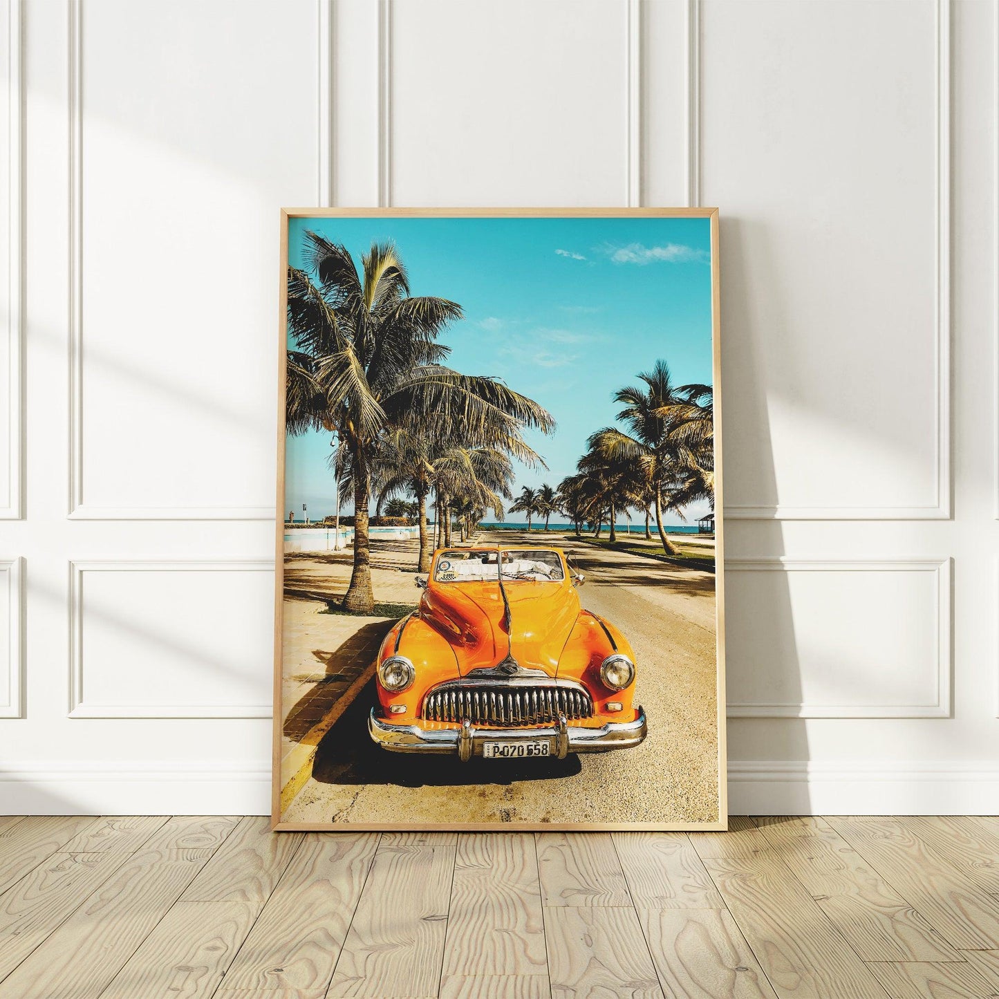 Classic car in Havana Cuba Poster