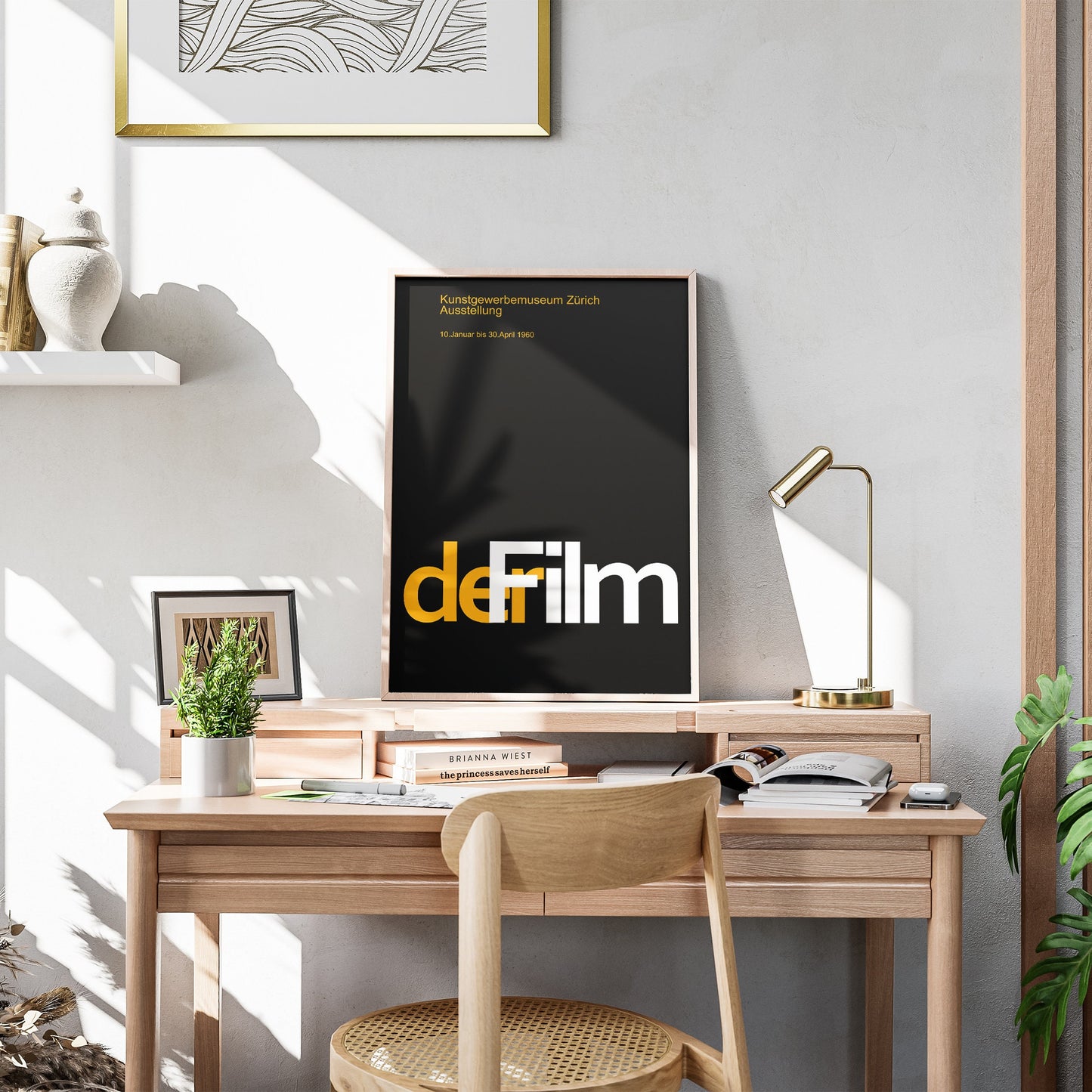 Der Film 1960 Exhibition Poster by Josef Müller-Brockmann