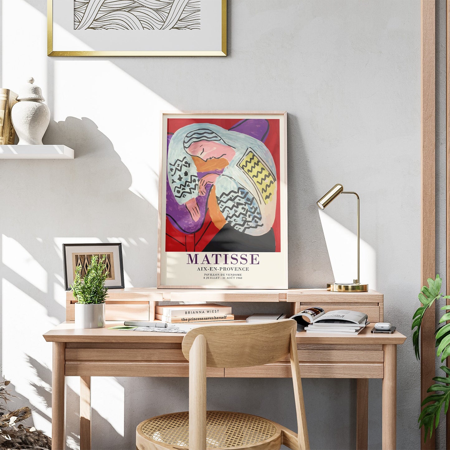 Henri Matisse 1960 Exhibition Poster