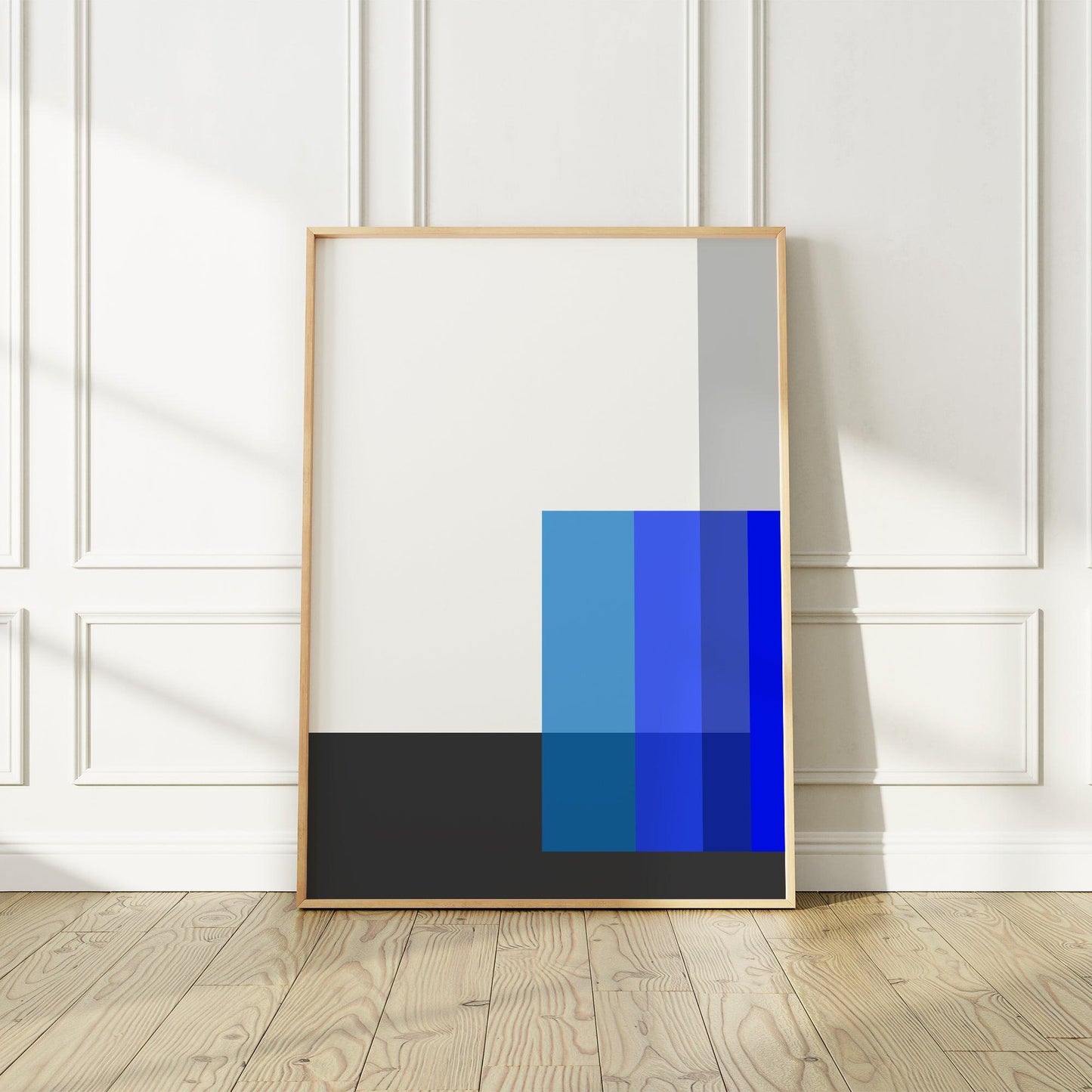 Karl Gerstner "Polar Blue" 1958-59, Premium Finish Paper Poster