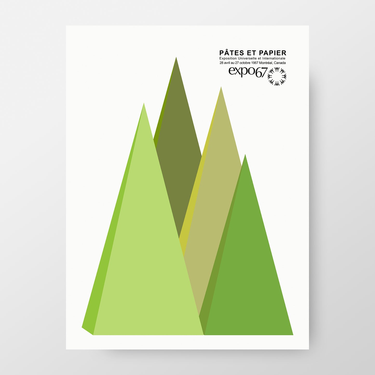 Montreal Canada Expo 67 Pulp And Paper Art Print
