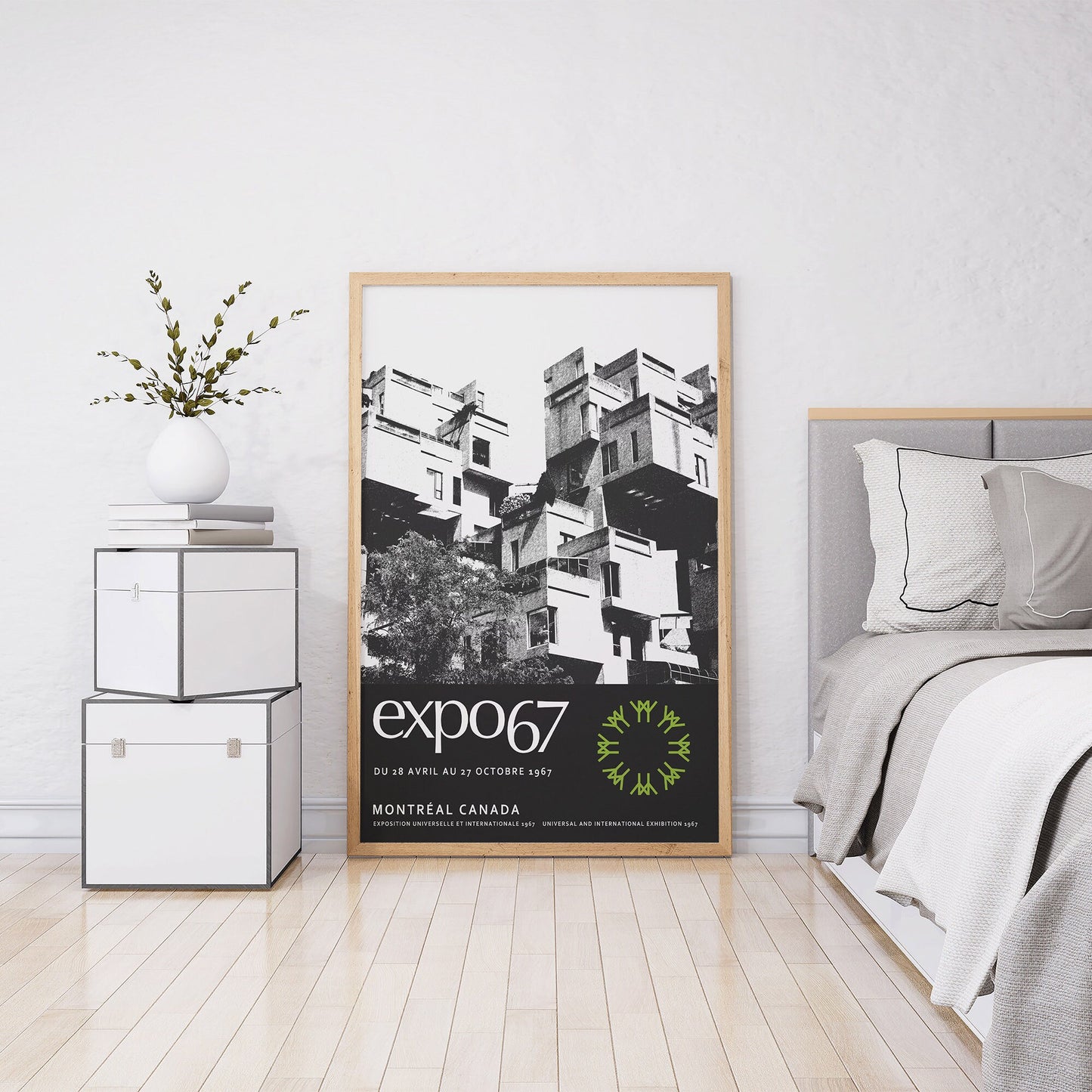 Montreal Expo 67 "Habitat 67" Poster