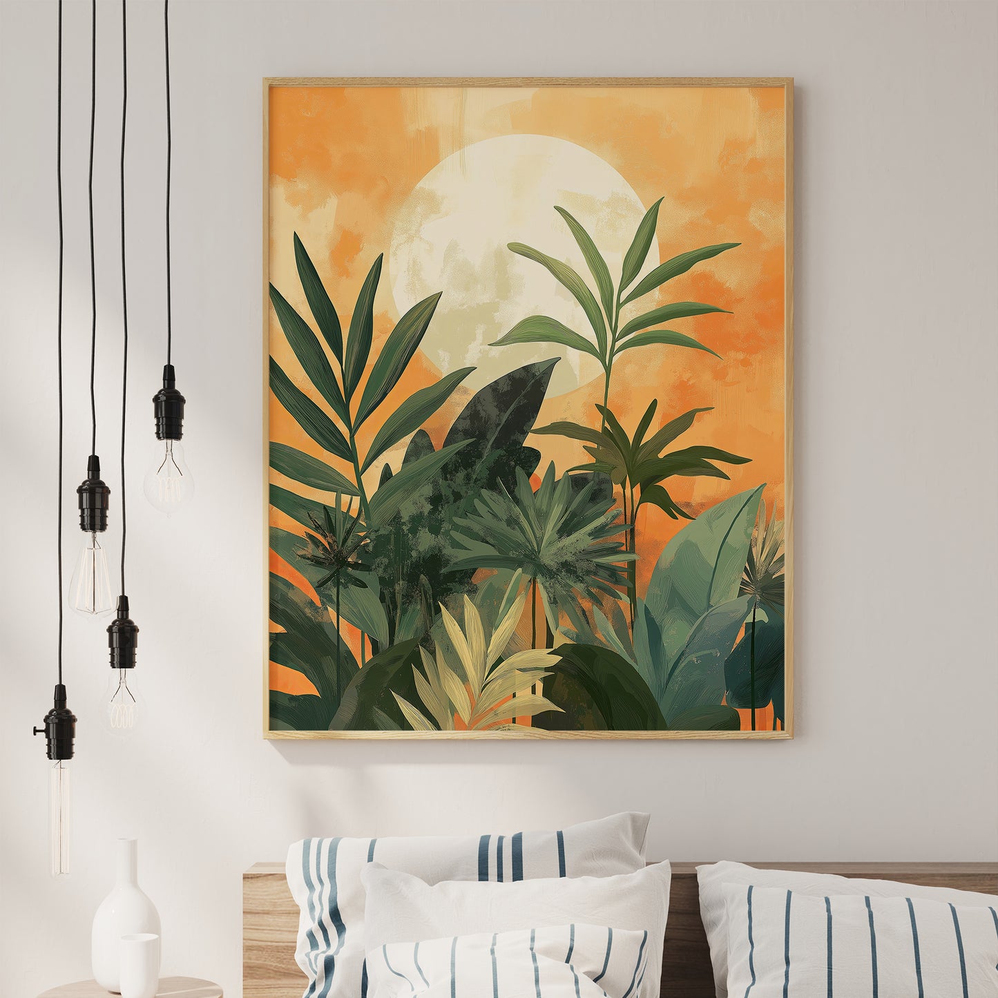 Mid-Century Modern Abstract Art Print