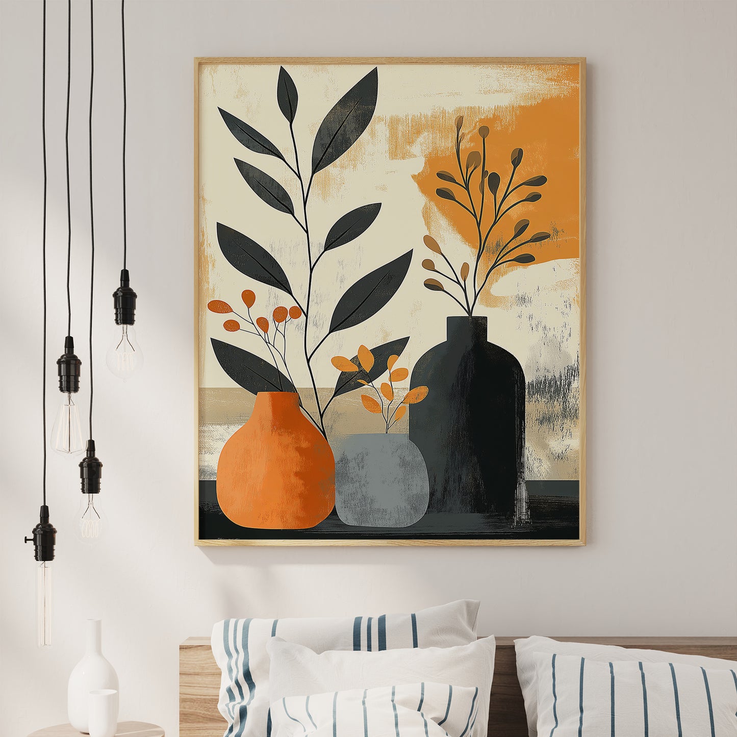 Mid-Century Modern Abstract Art Print