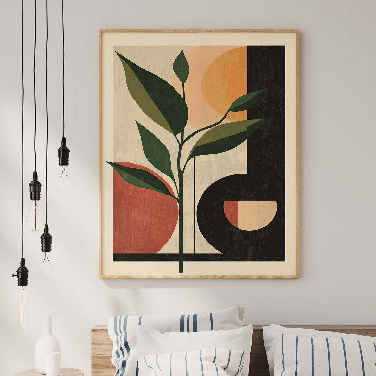 Mid-Century Modern Abstract Art Print