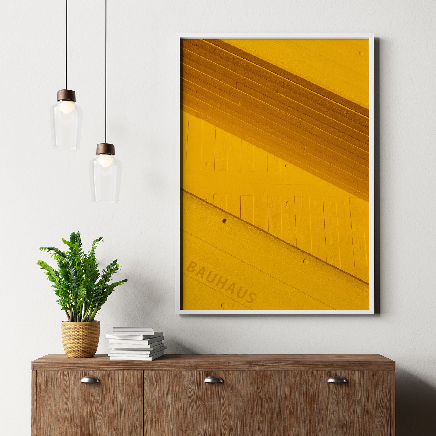 Bauhaus Architecture Photography Poster