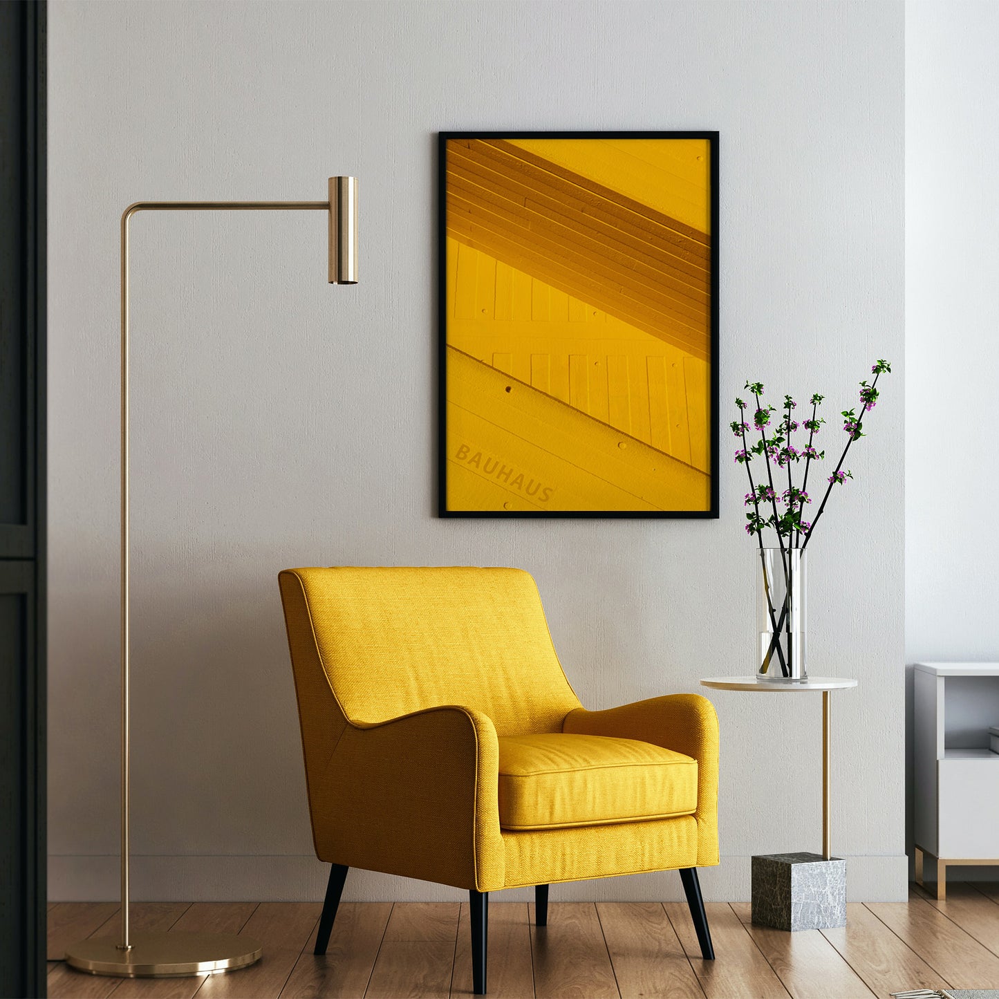 Bauhaus Architecture Photography Poster
