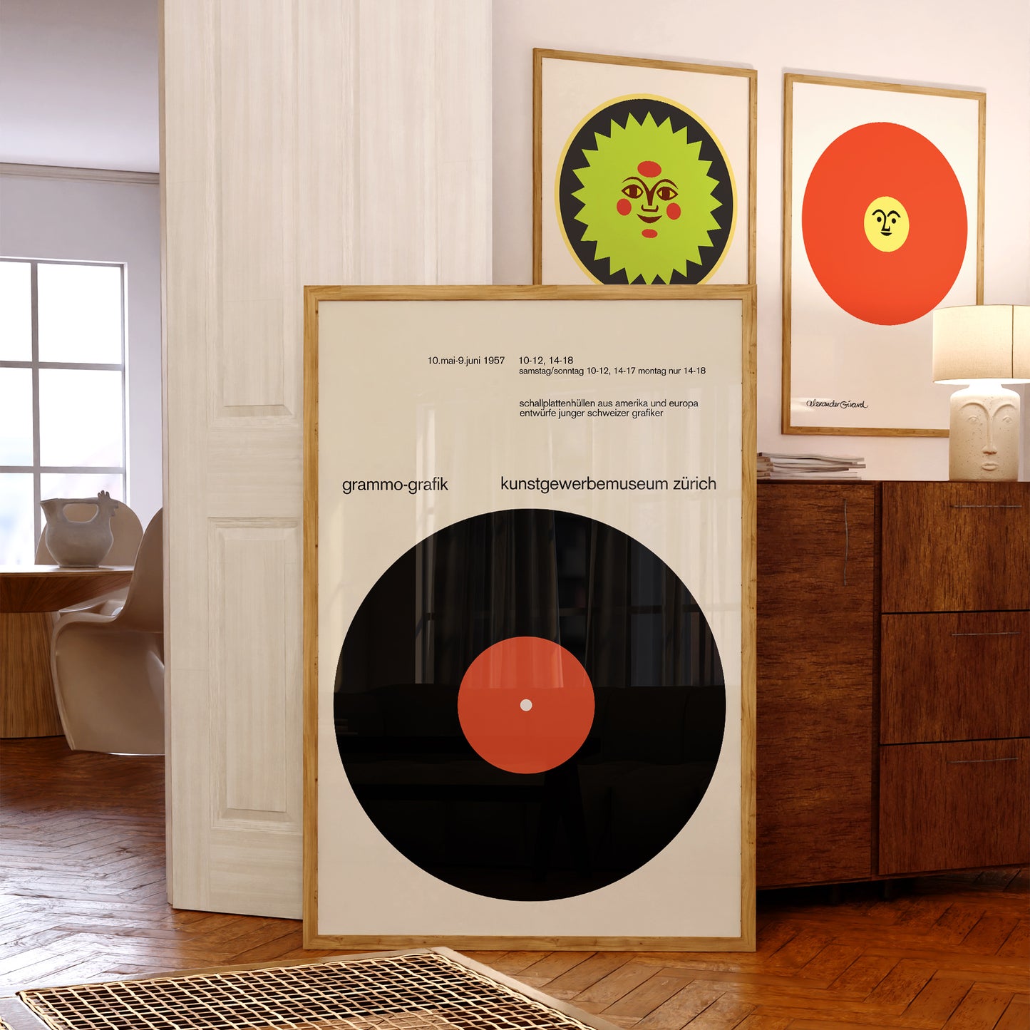 Gottlieb Soland, Grammo-grafik, 1957 Exhibition Poster