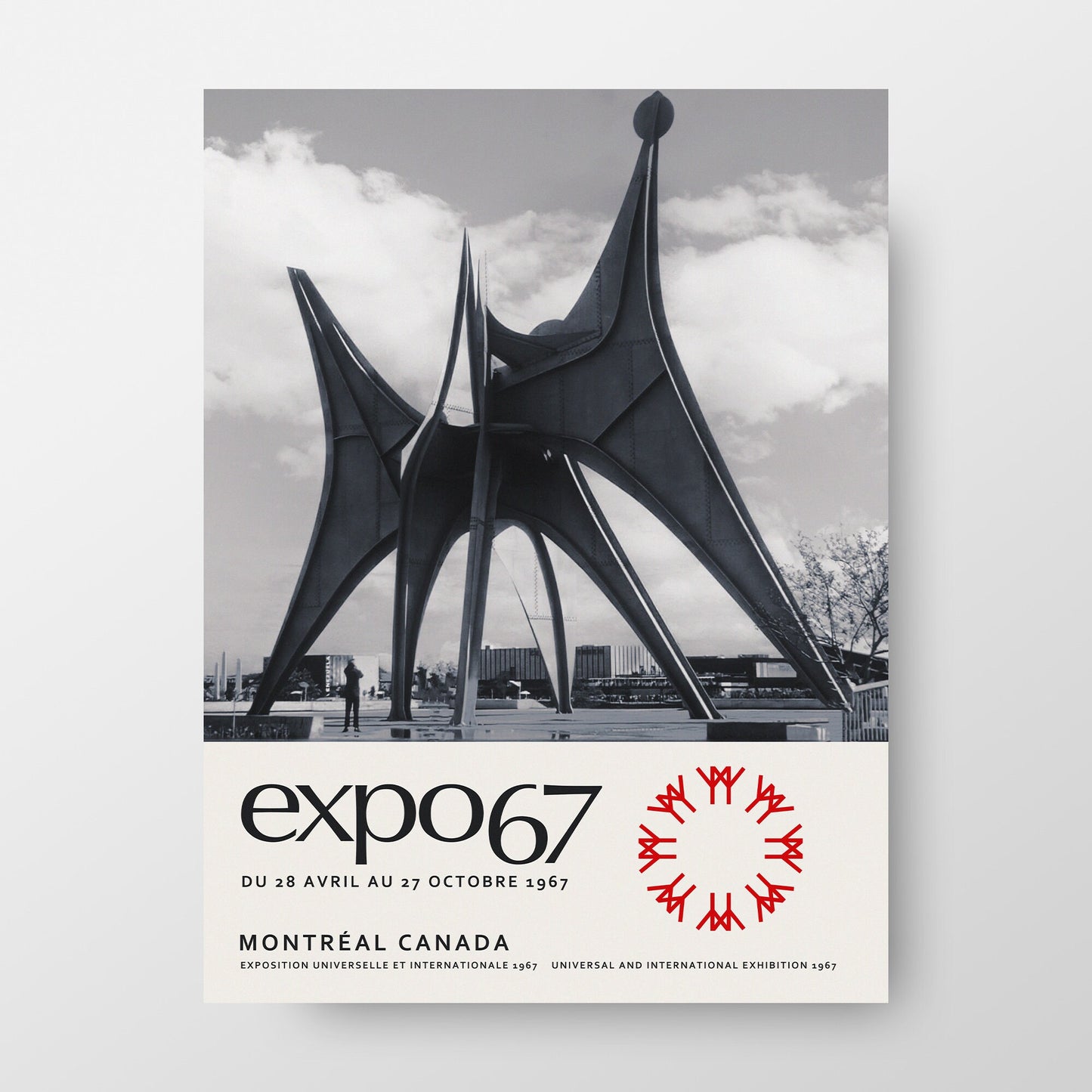 Alexander Calder à l'Expo 67 de Montréal Poster