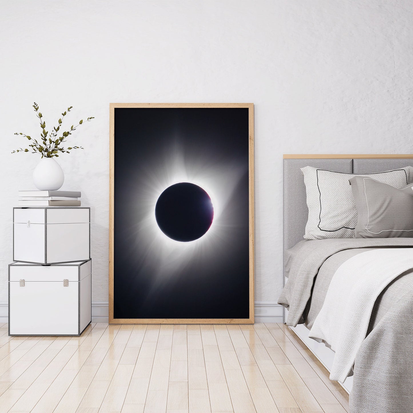 Impression photographique de l’éclipse solaire totale 2024