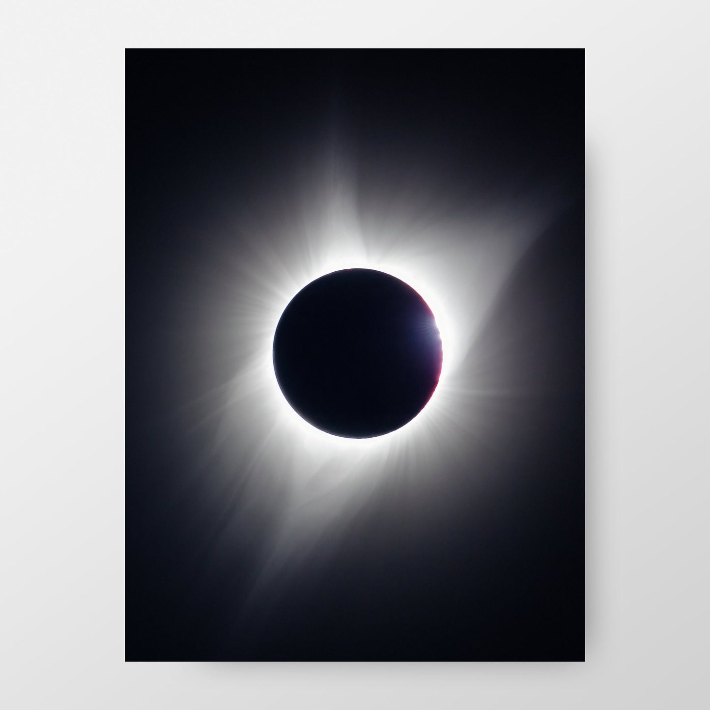 Impression photographique de l’éclipse solaire totale 2024