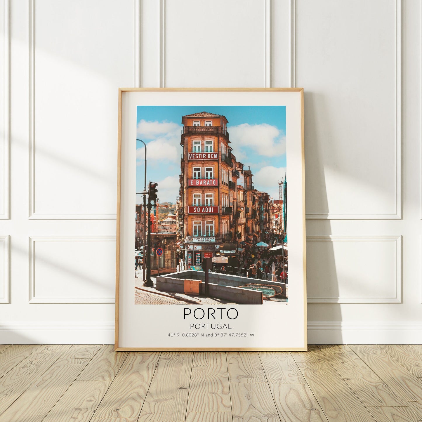 Affiche de voyage de Porto Portugal