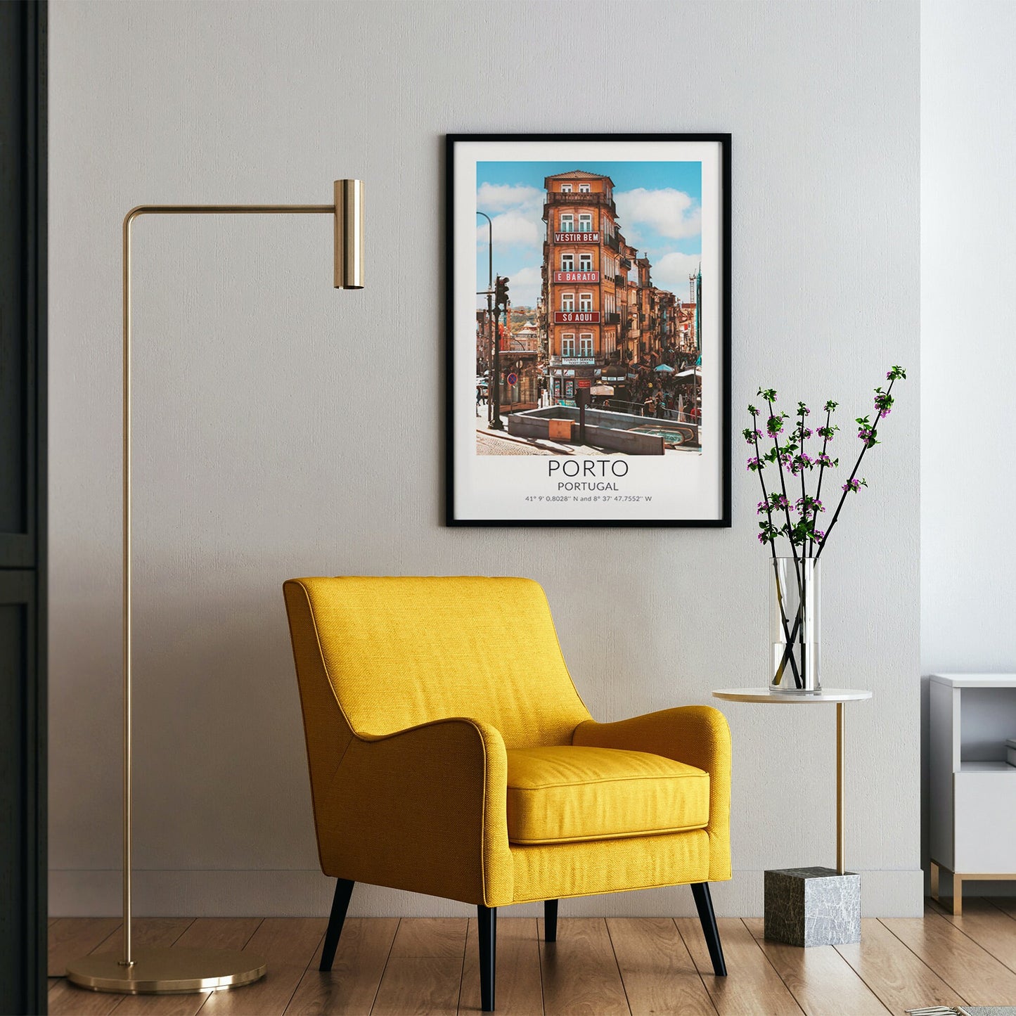Affiche de voyage de Porto Portugal