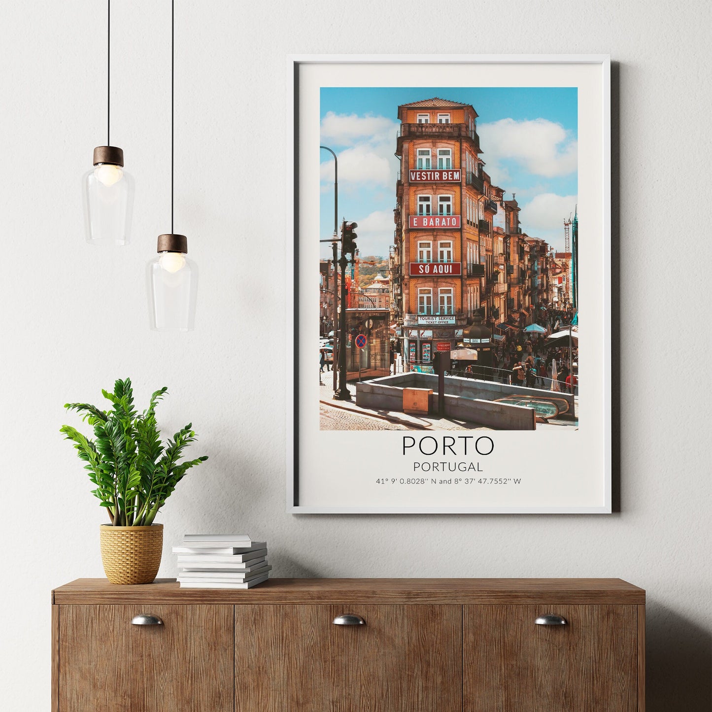 Affiche de voyage de Porto Portugal