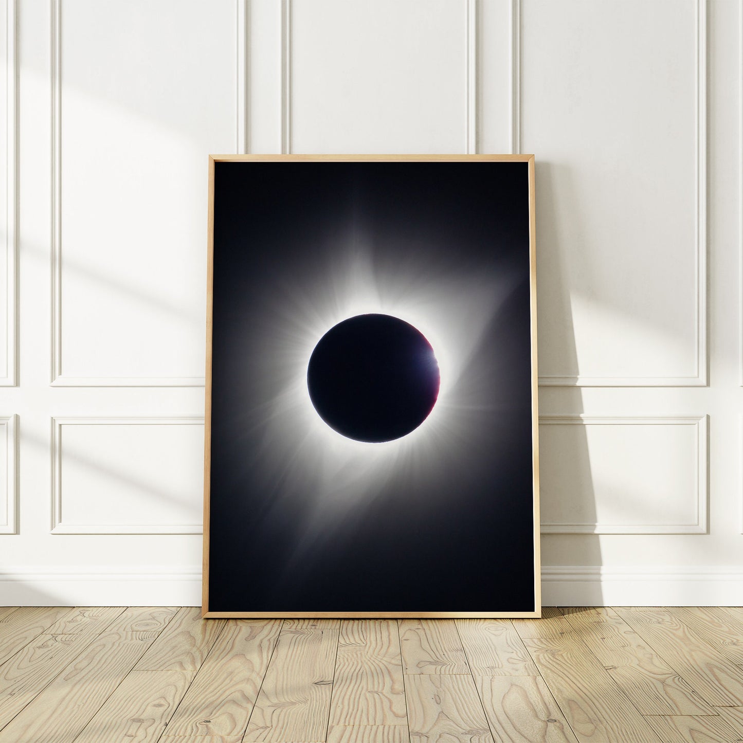 Impression photographique de l’éclipse solaire totale 2024