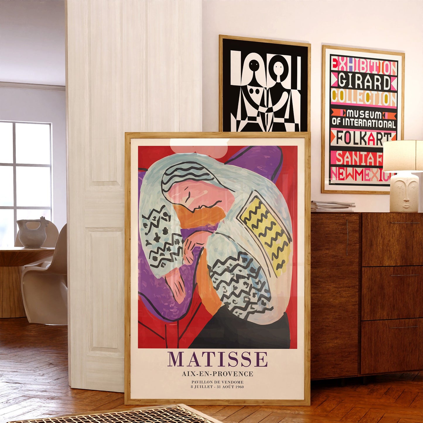 Affiche d'exposition Henri Matisse 1960