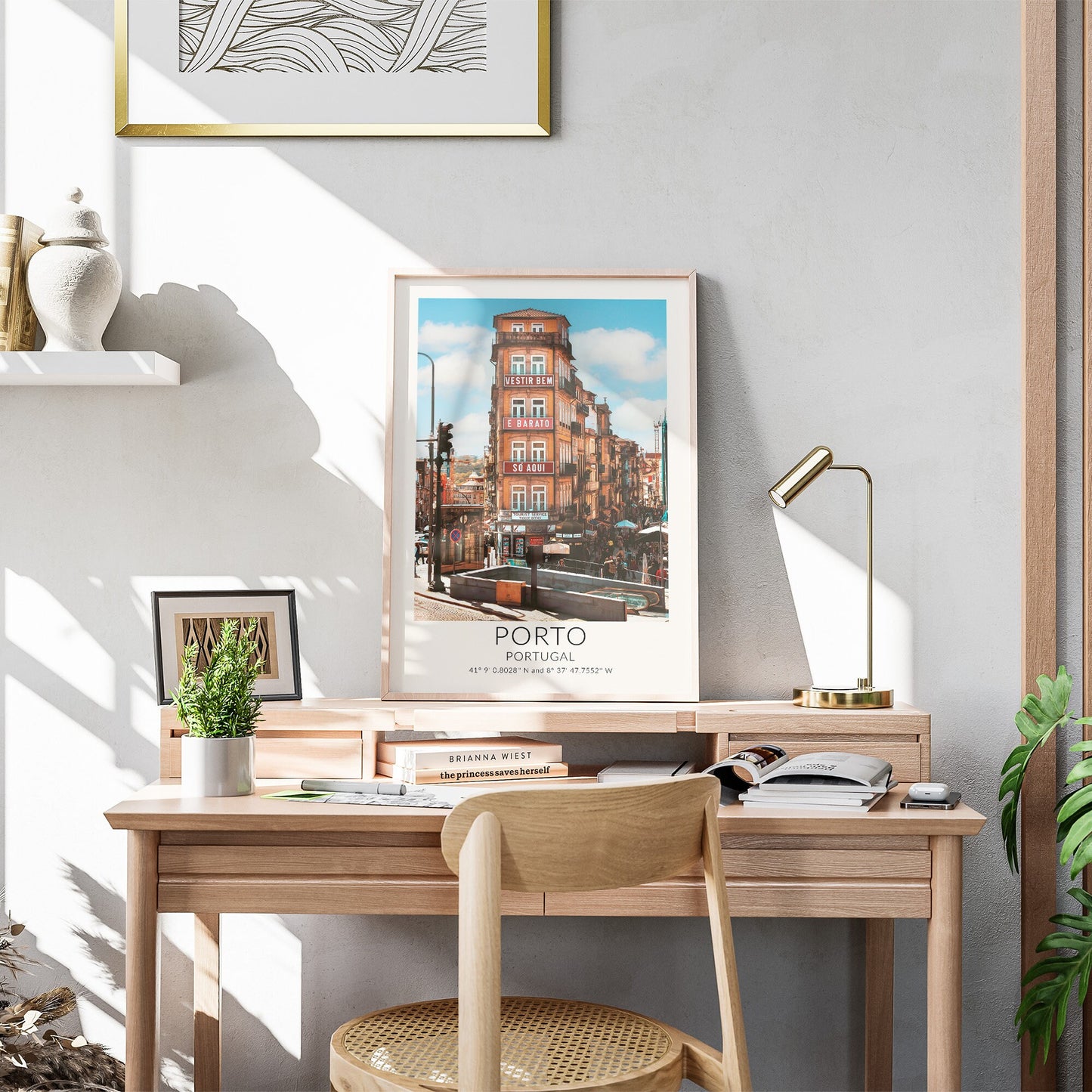 Affiche de voyage de Porto Portugal