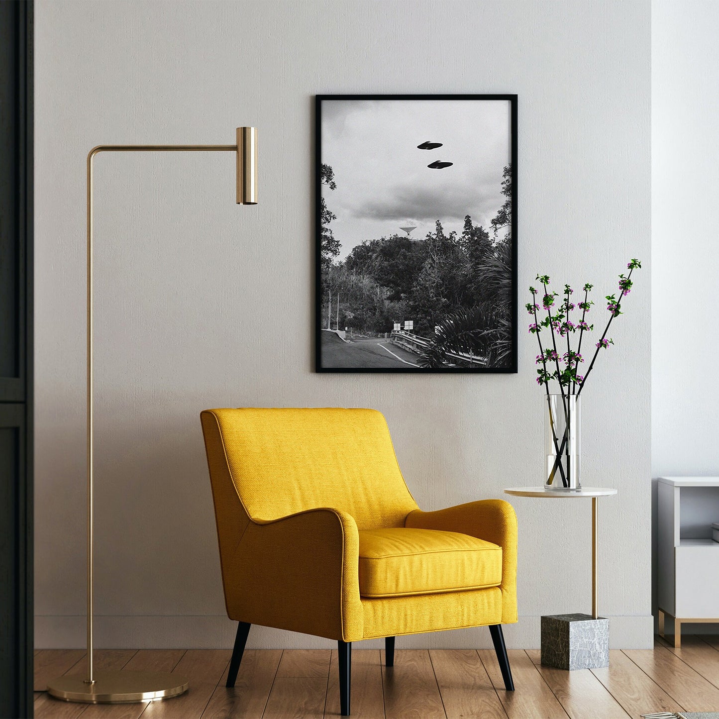 Soucoupe volante (OVNI) à Arecibo Porto Rico Poster