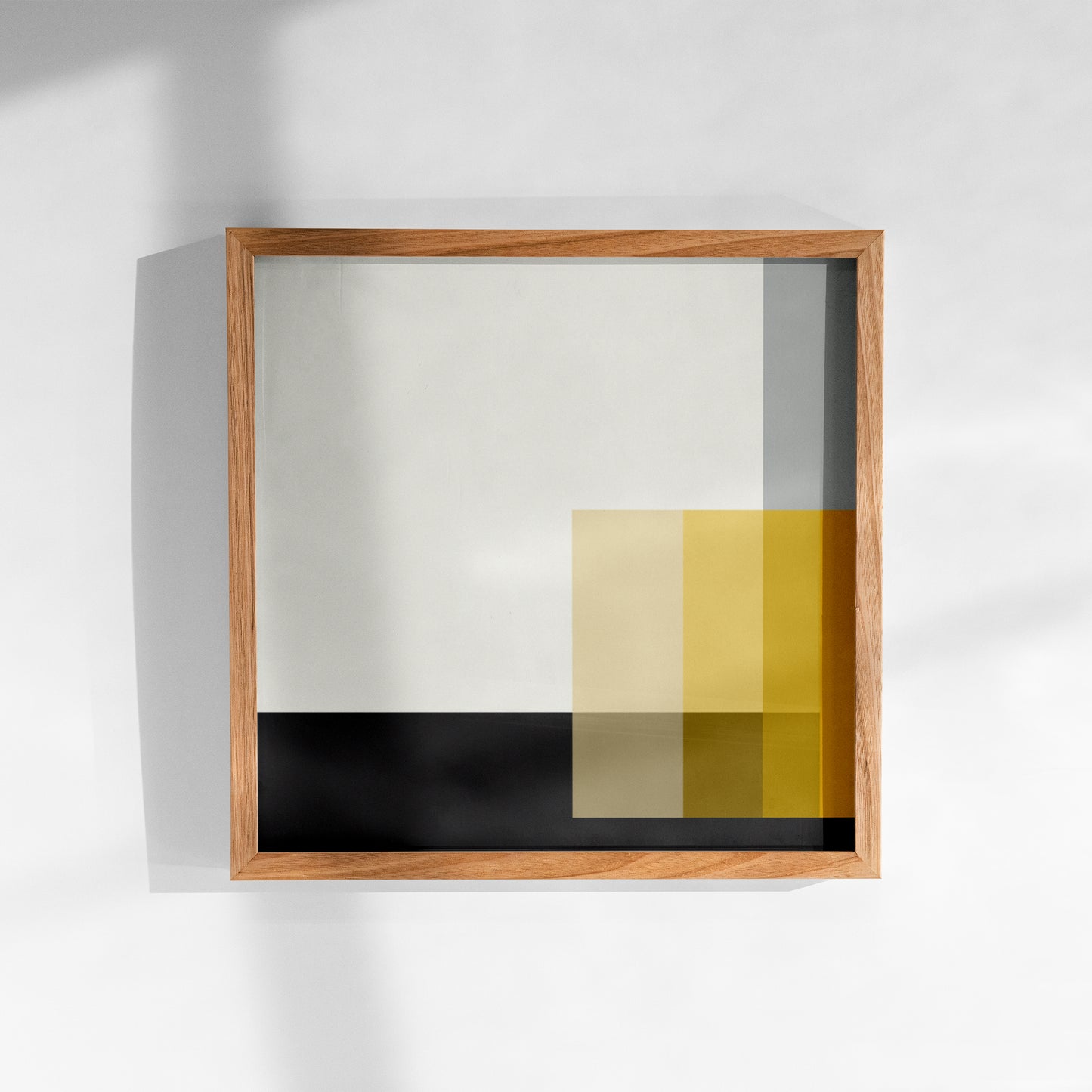 Karl Gerstner "Polar Yellow" 1958-59, Square Sizes Poster