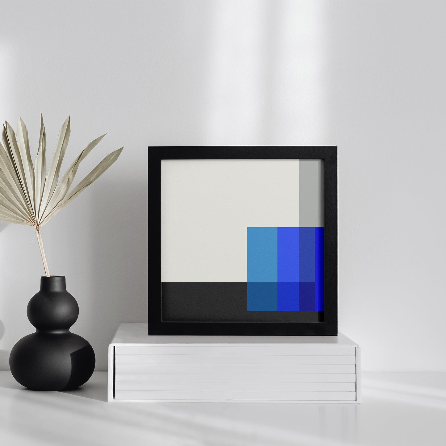 Karl Gerstner "Polar Blue" 1958-59, Square Sizes Poster