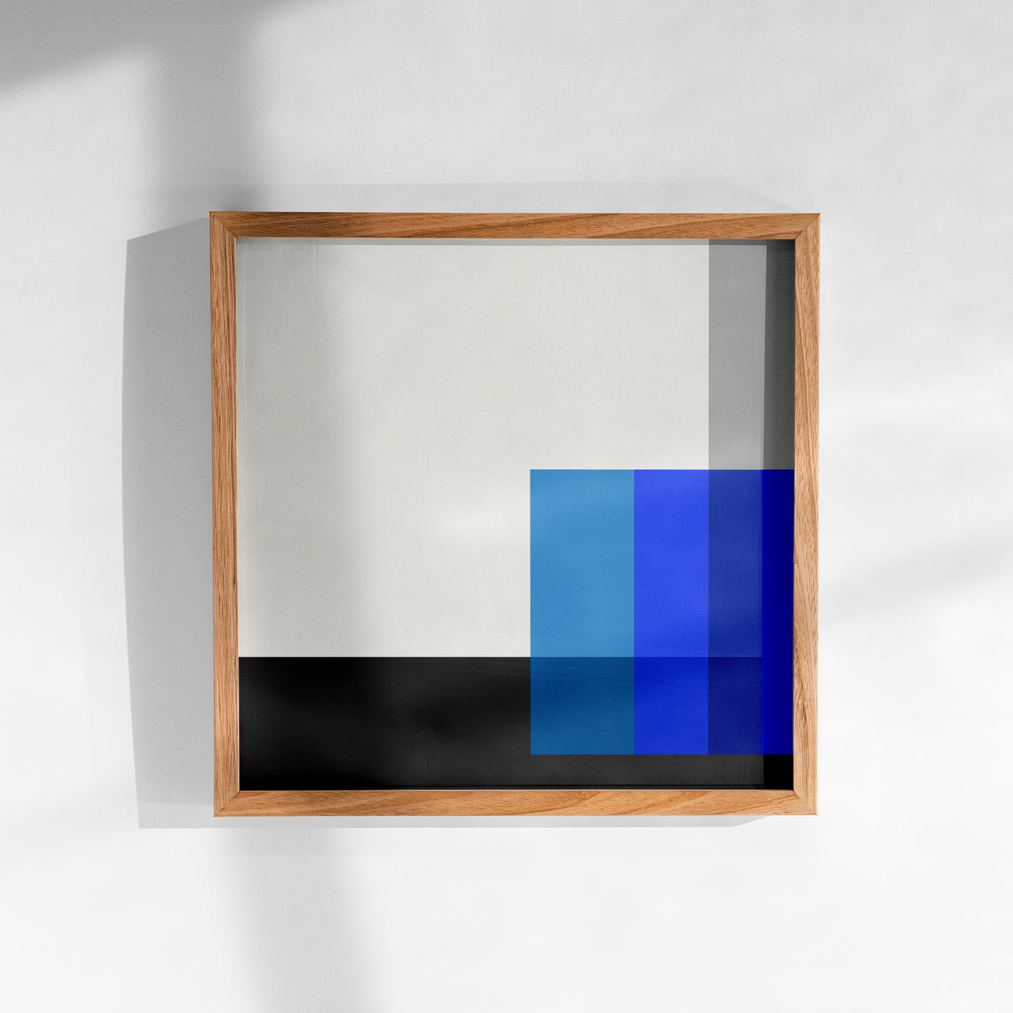 Karl Gerstner "Polar Blue" 1958-59, Square Sizes Poster
