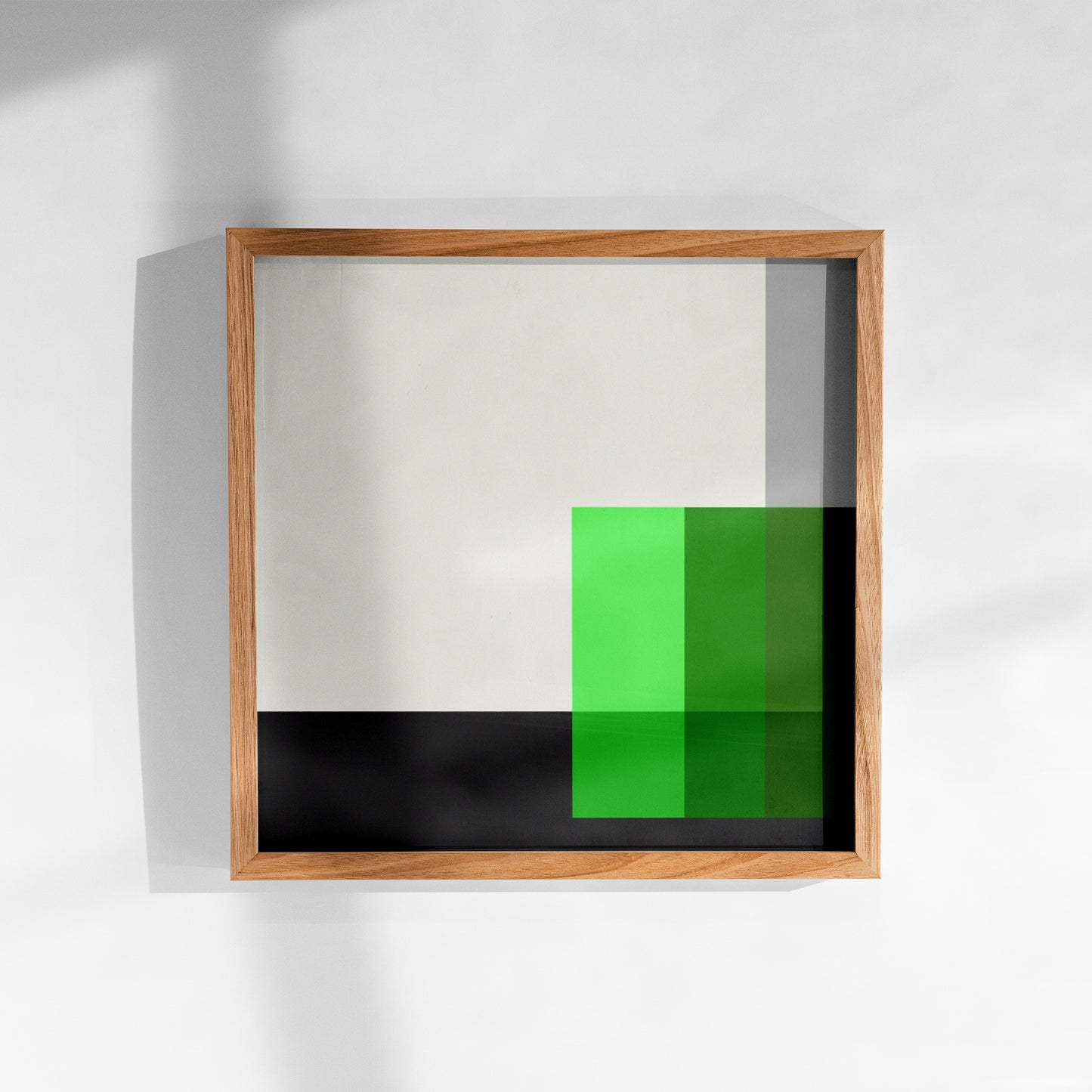 Karl Gerstner "Polar Green" 1958-59, Square Sizes Poster