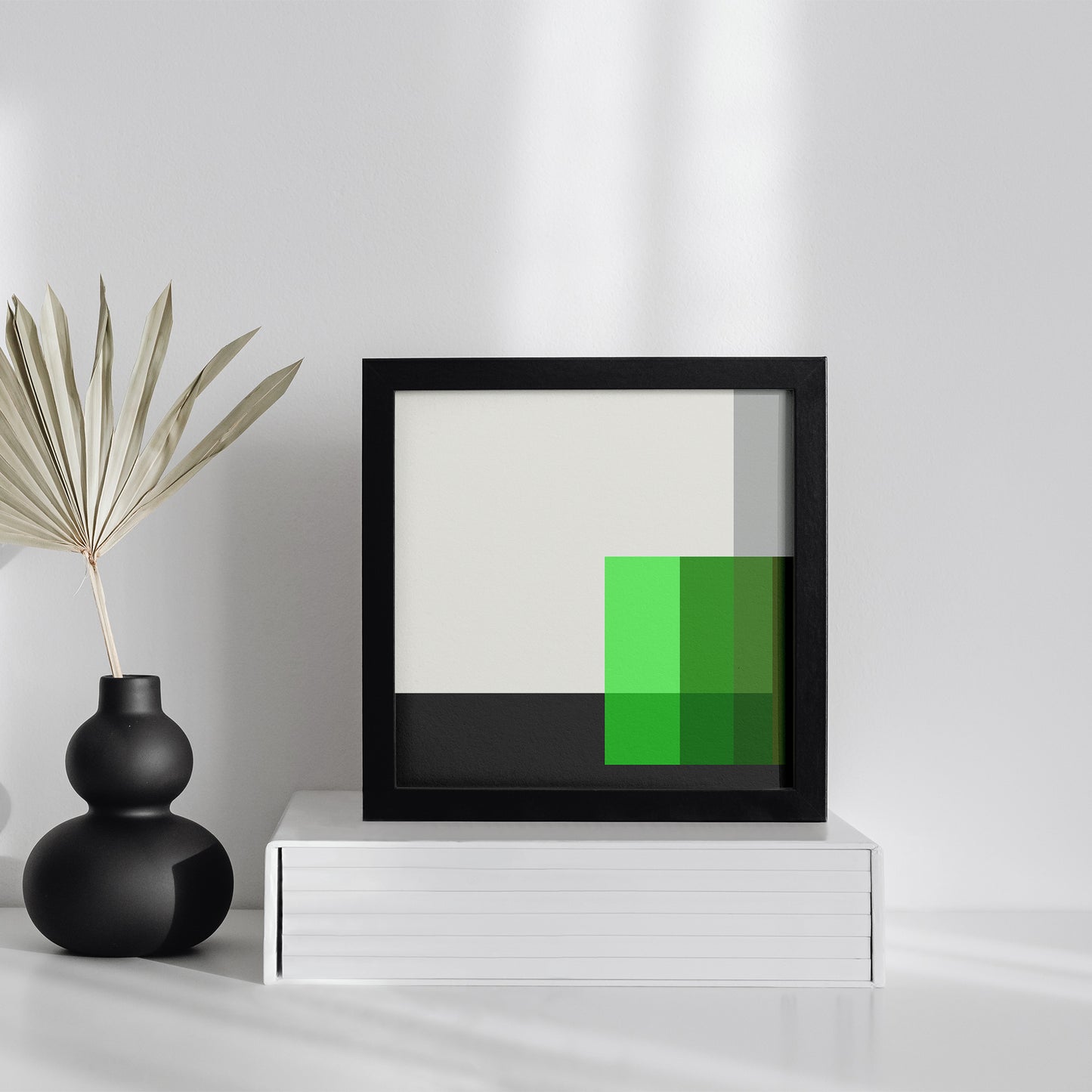 Karl Gerstner "Polar Green" 1958-59, Square Sizes Poster