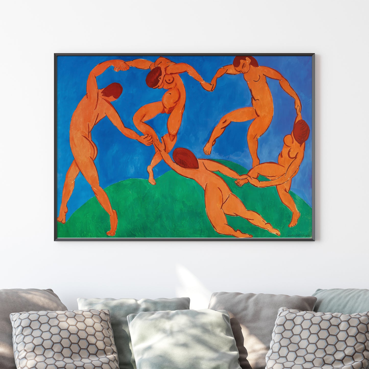 Henri Matisse « La Danse » 1910 Impression de peinture colorée améliorée