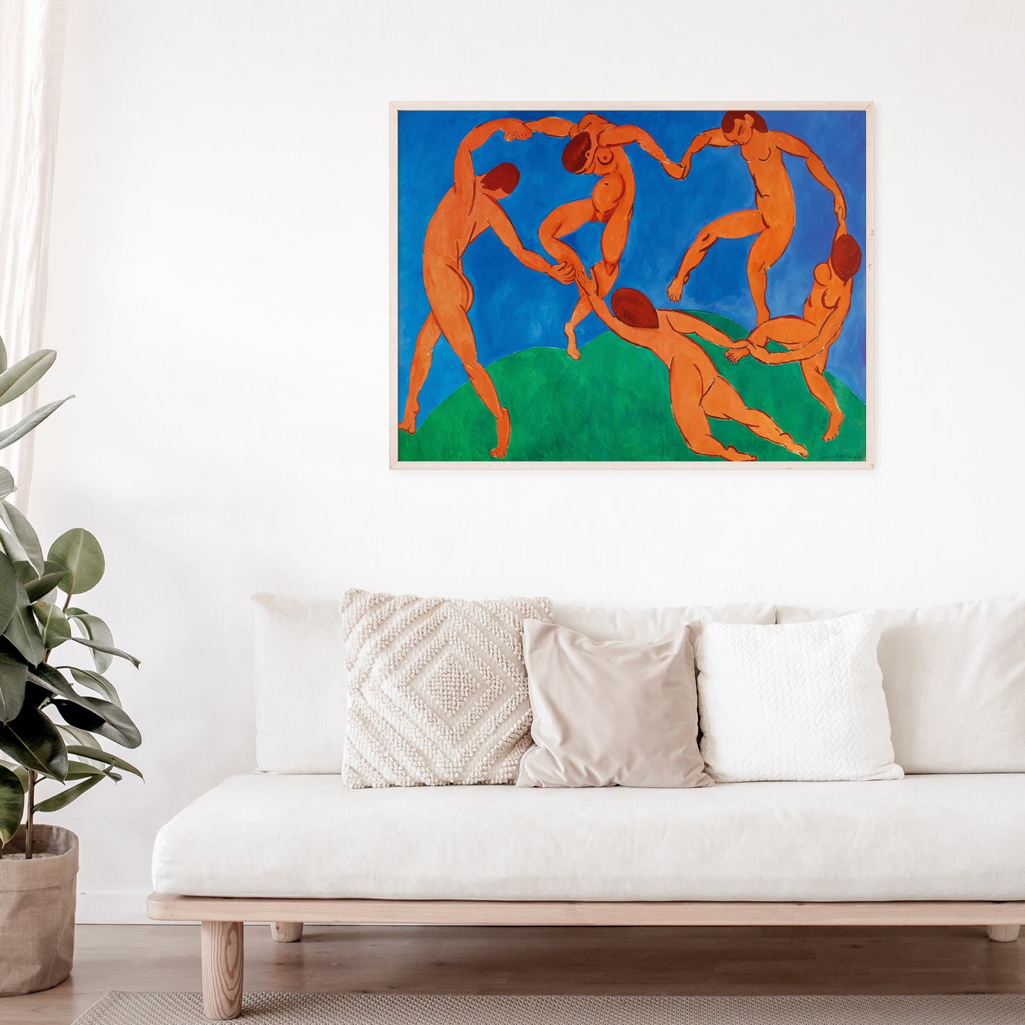 Henri Matisse « La Danse » 1910 Impression de peinture colorée améliorée