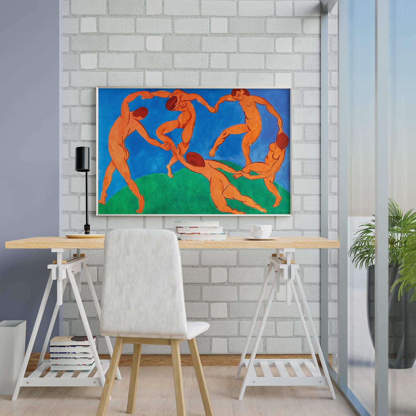 Henri Matisse « La Danse » 1910 Impression de peinture colorée améliorée