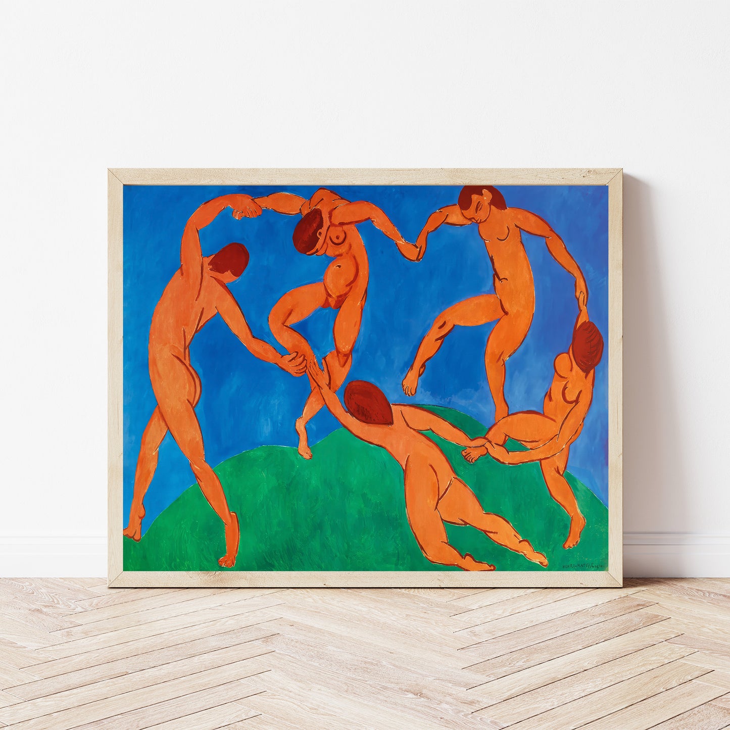 Henri Matisse « La Danse » 1910 Impression de peinture colorée améliorée