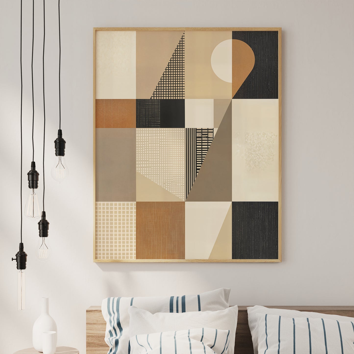 Mid-Century Modern Abstract Art Print