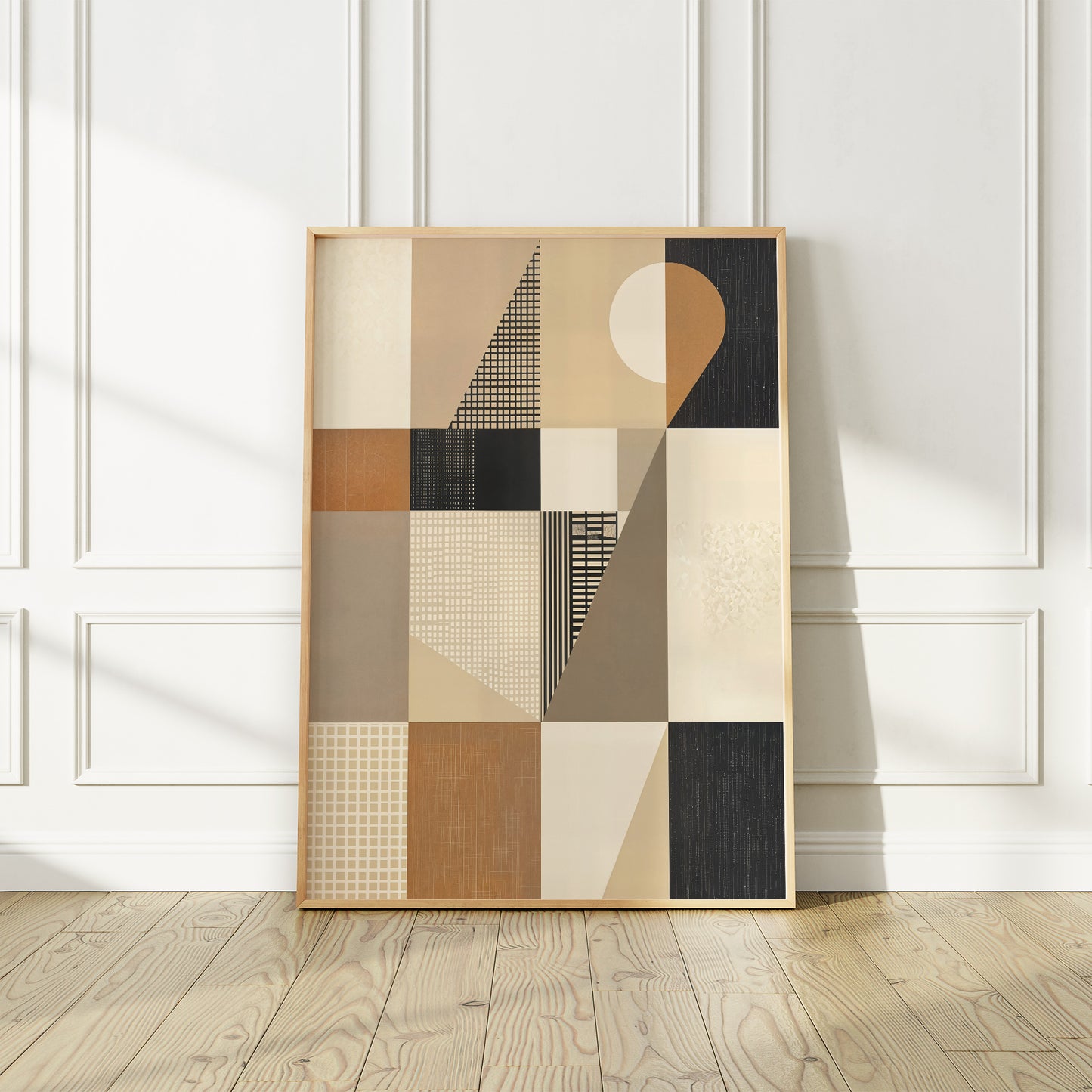 Mid-Century Modern Abstract Art Print