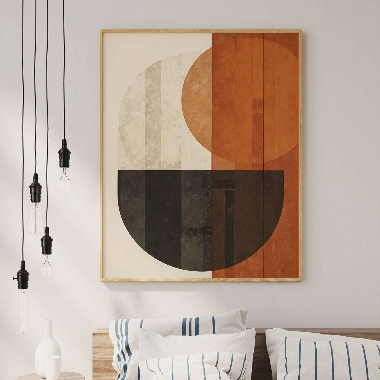 Mid-Century Modern Abstract Art Print