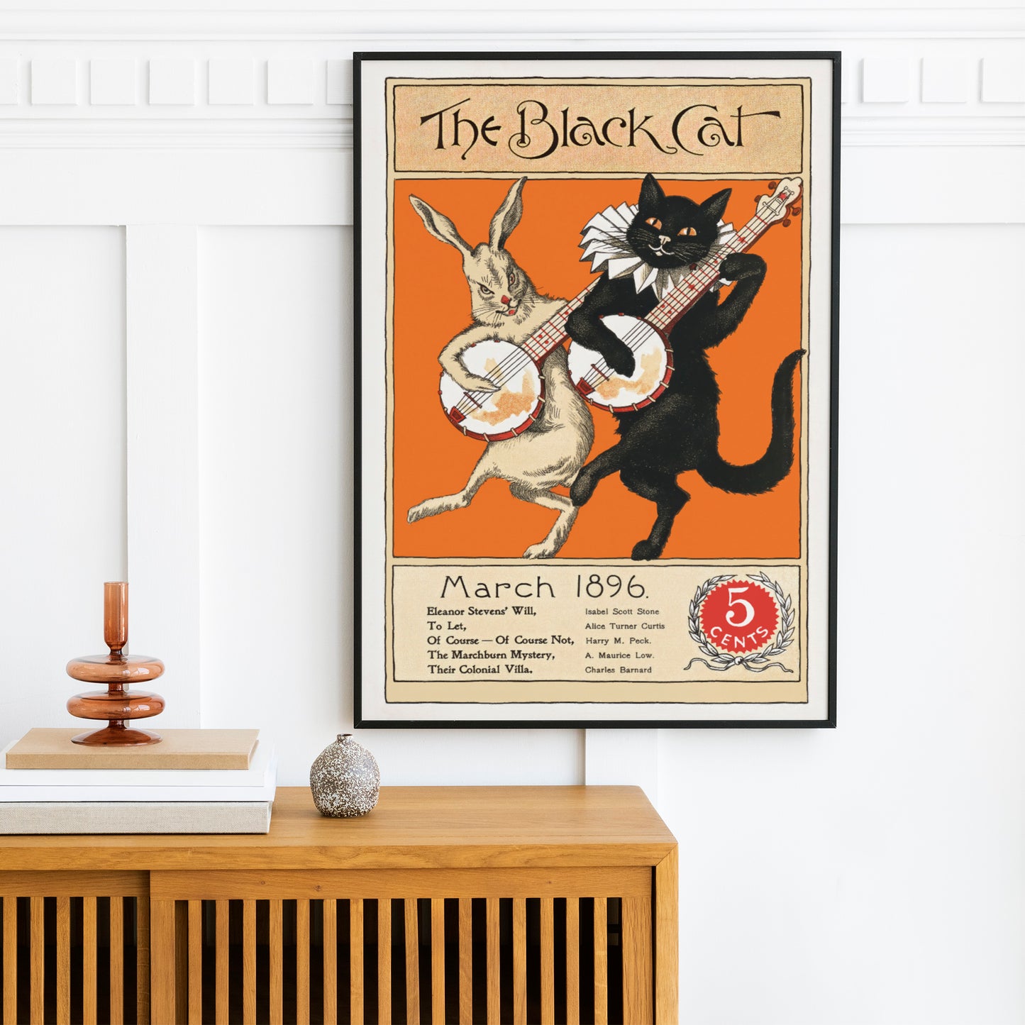 Le Chat noir, mars 1896, reproduction éditée
