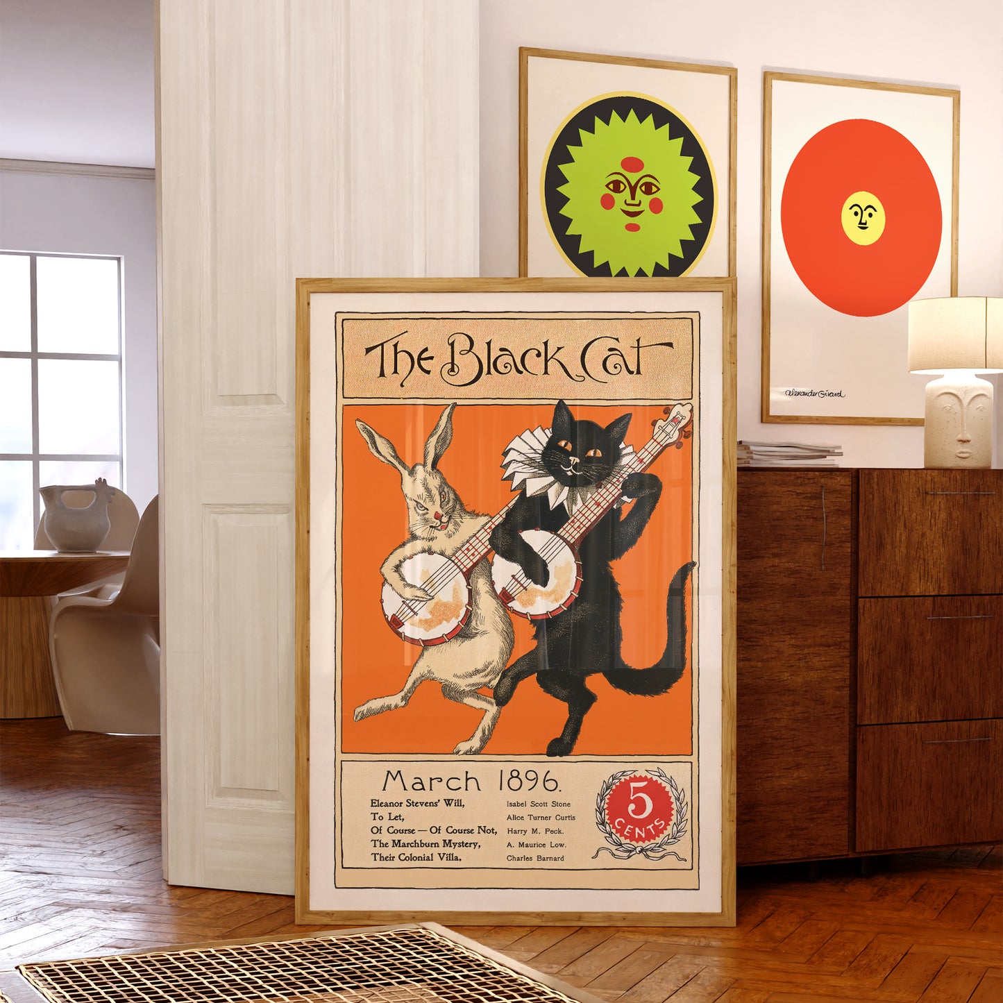 Le Chat noir, mars 1896, reproduction éditée