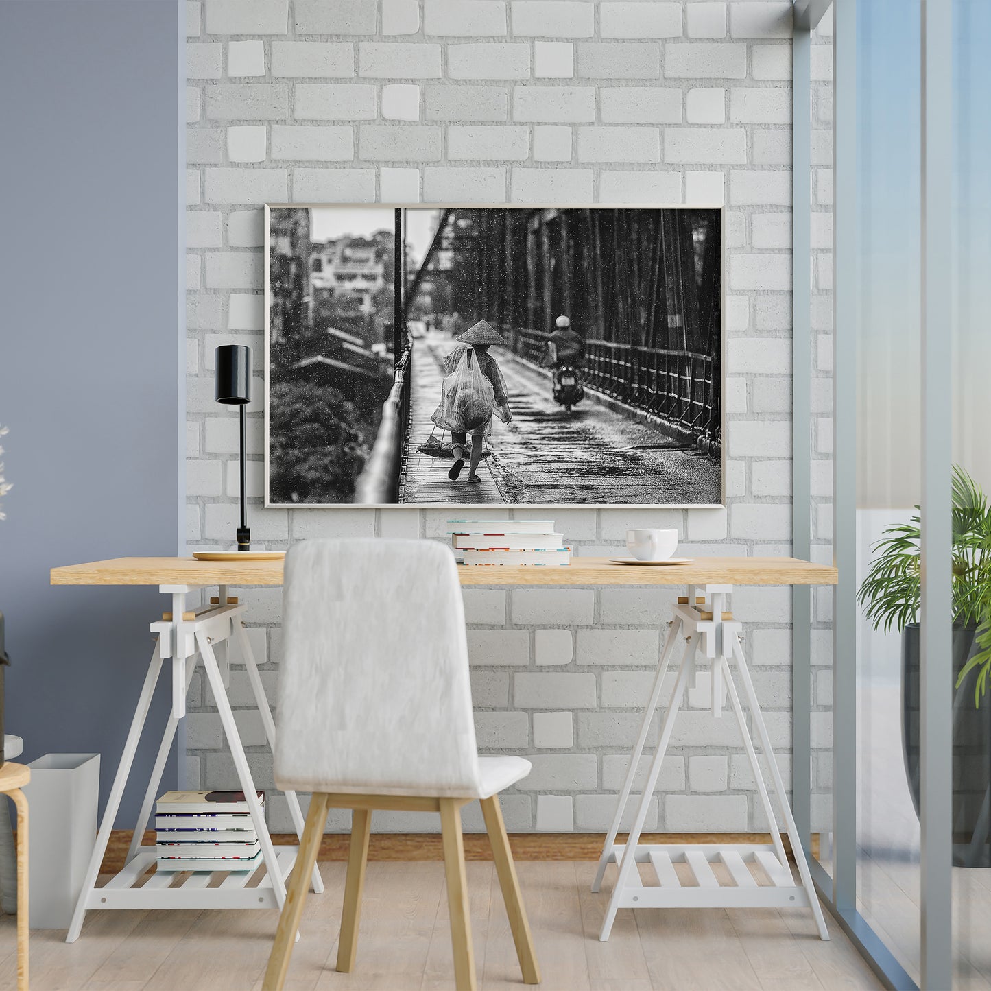 Photographie de rue au Vietnam sous la pluie