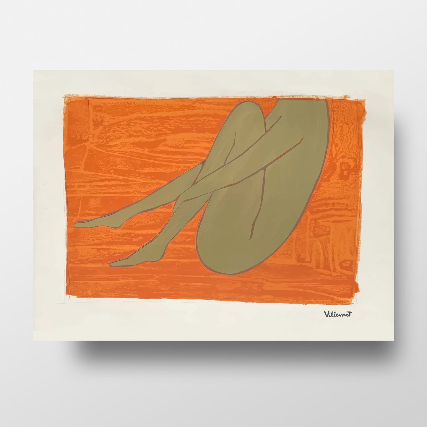 Bernard Villemot Fine Art Print, 1971 "Les Parisiennes V"