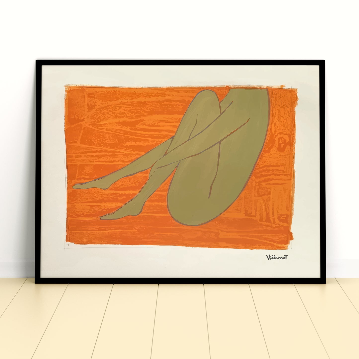 Bernard Villemot Fine Art Print, 1971 "Les Parisiennes V"