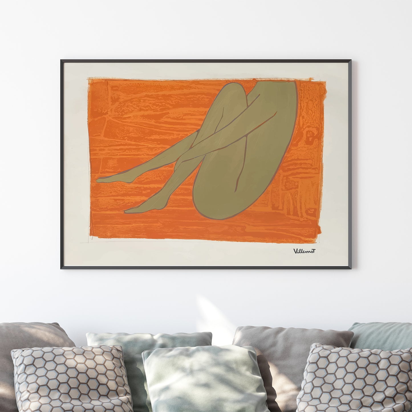Bernard Villemot Fine Art Print, 1971 "Les Parisiennes V"