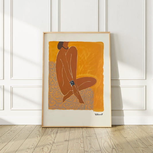 Bernard Villemot Fine Art Print, 1971 "Les Parisiennes I"