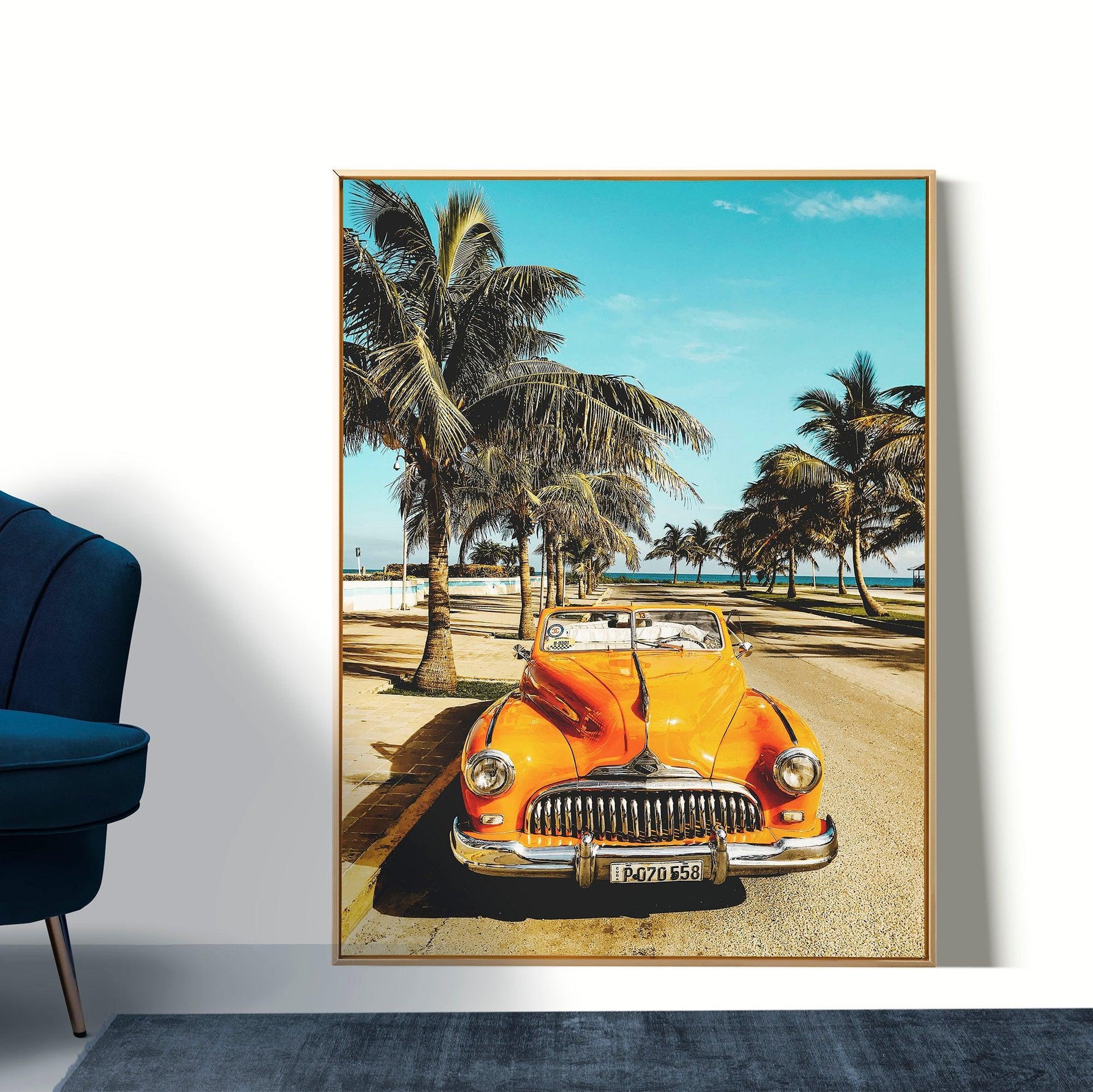 Classic car in Havana Cuba Poster