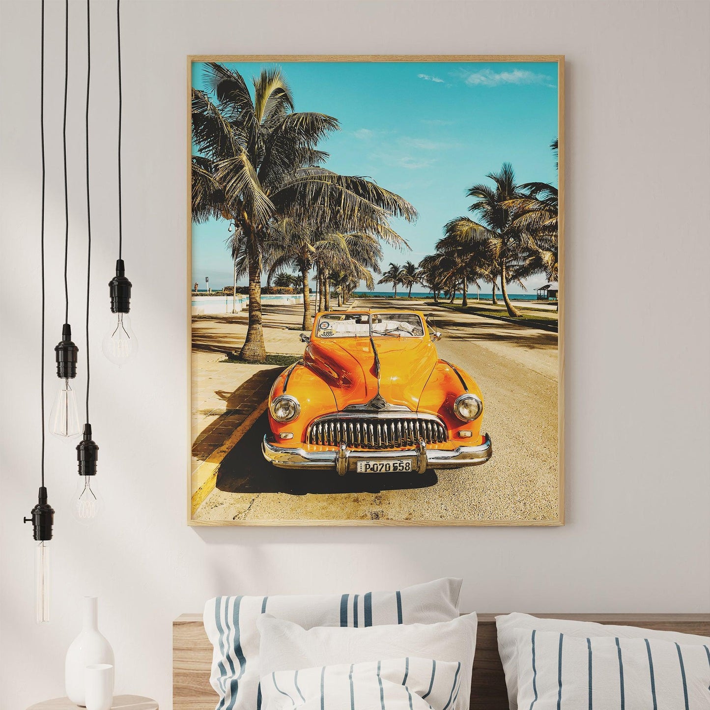Classic car in Havana Cuba Poster