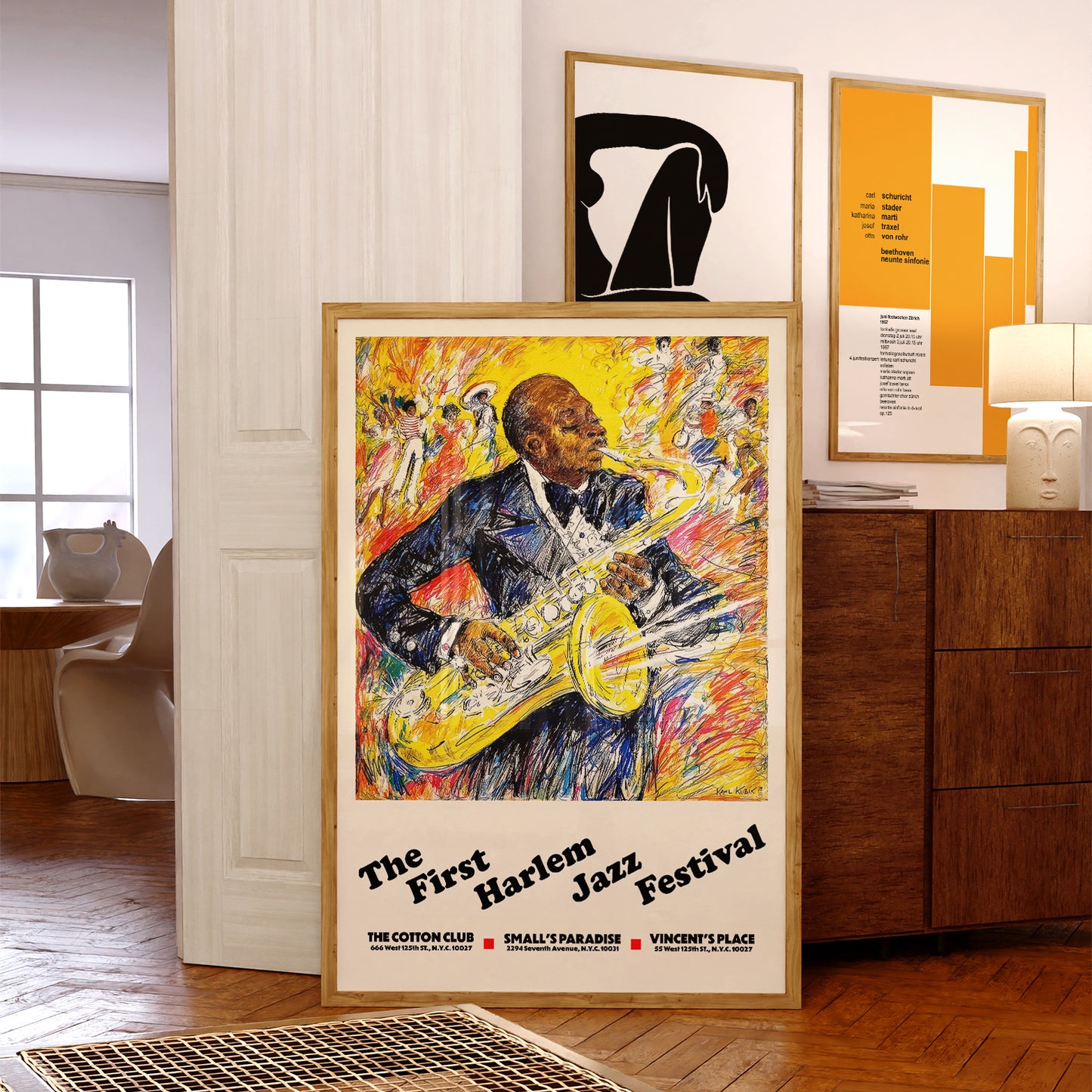 Harlem First Jazz Festival 1978  Reproduction Poster