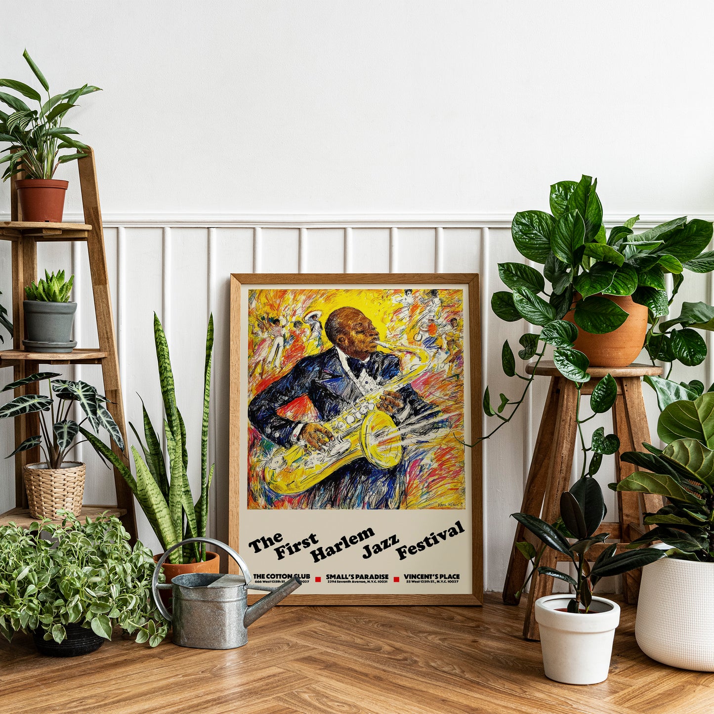 Harlem First Jazz Festival 1978  Reproduction Poster