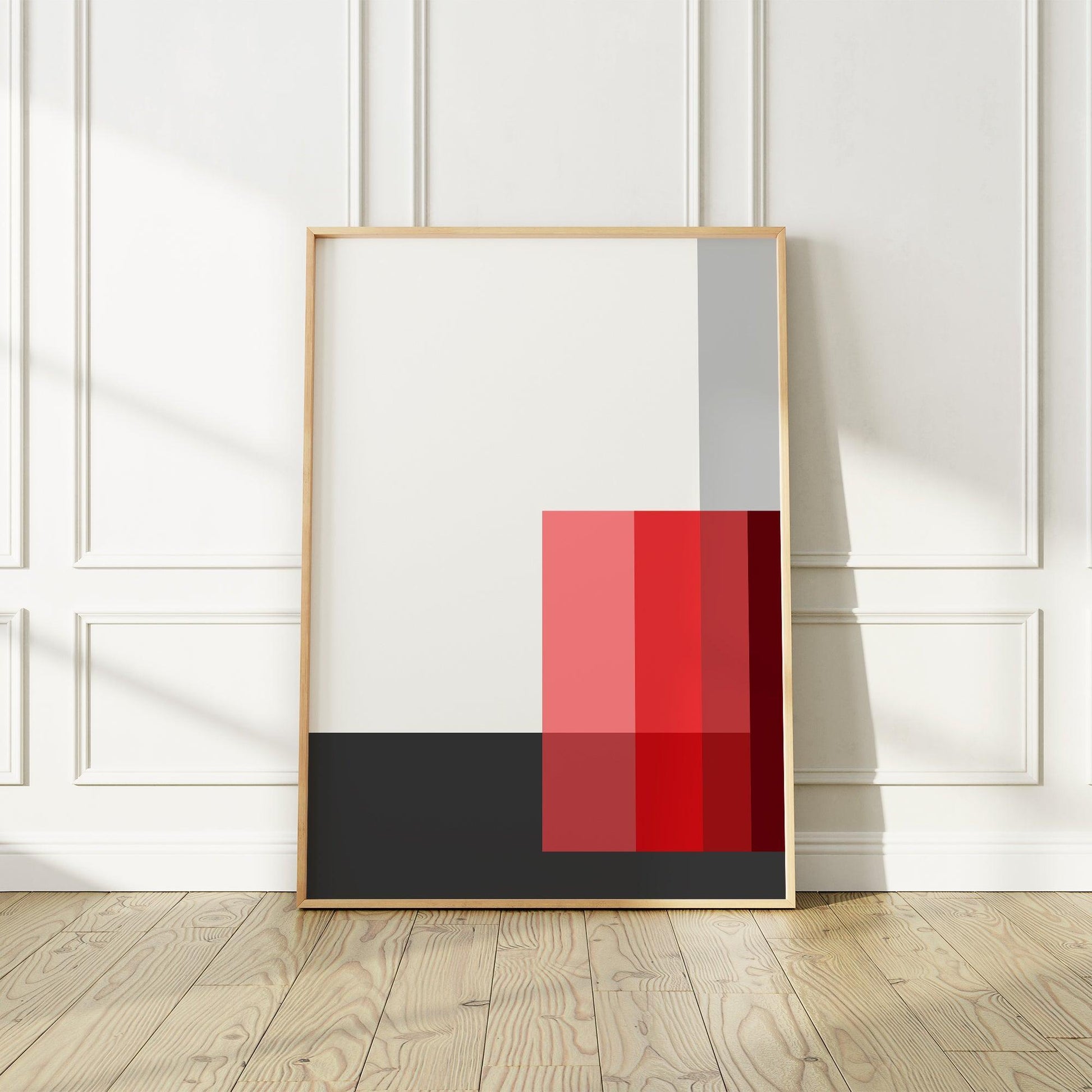 Karl Gerstner "Polar Red" 1958-59, Premium Finish Paper Poster