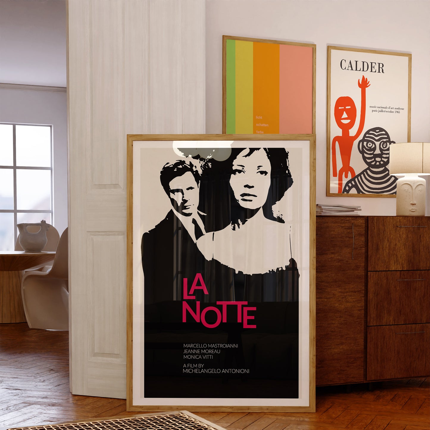 La Notte (1961) Italian Movie by Michelangelo Antonioni Poster