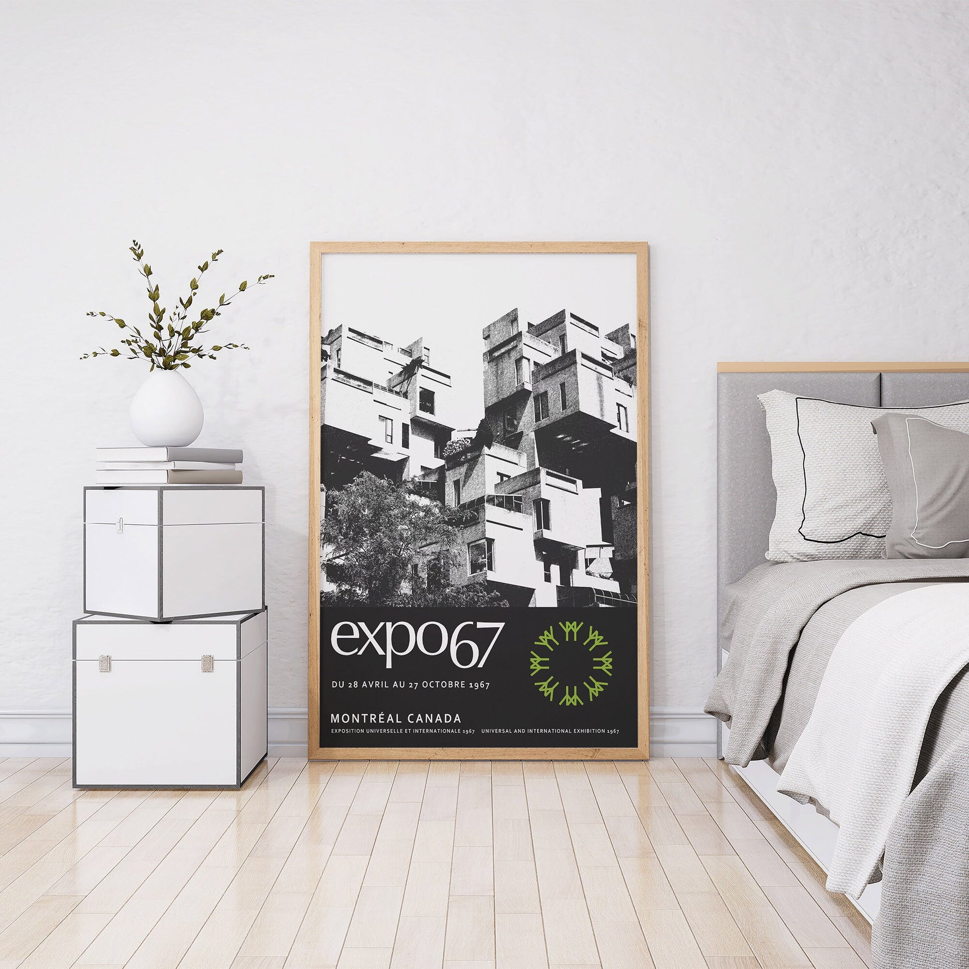 Montreal Expo 67 "Habitat 67" Poster